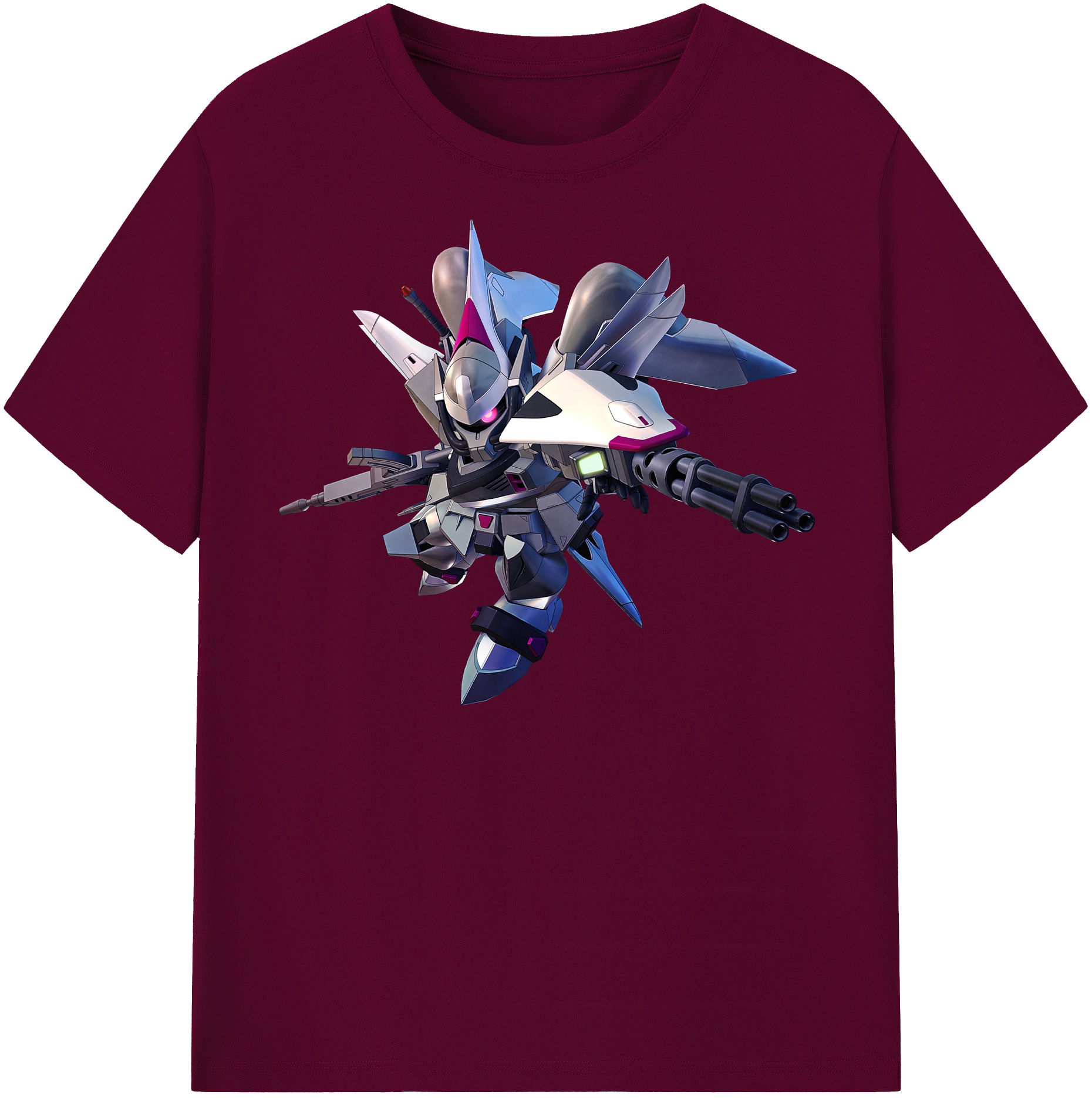 （画像用） 機動戦士ガンダム Mobile Suit Gundam レディースカジュアルプリントTシャツ（綿100％）